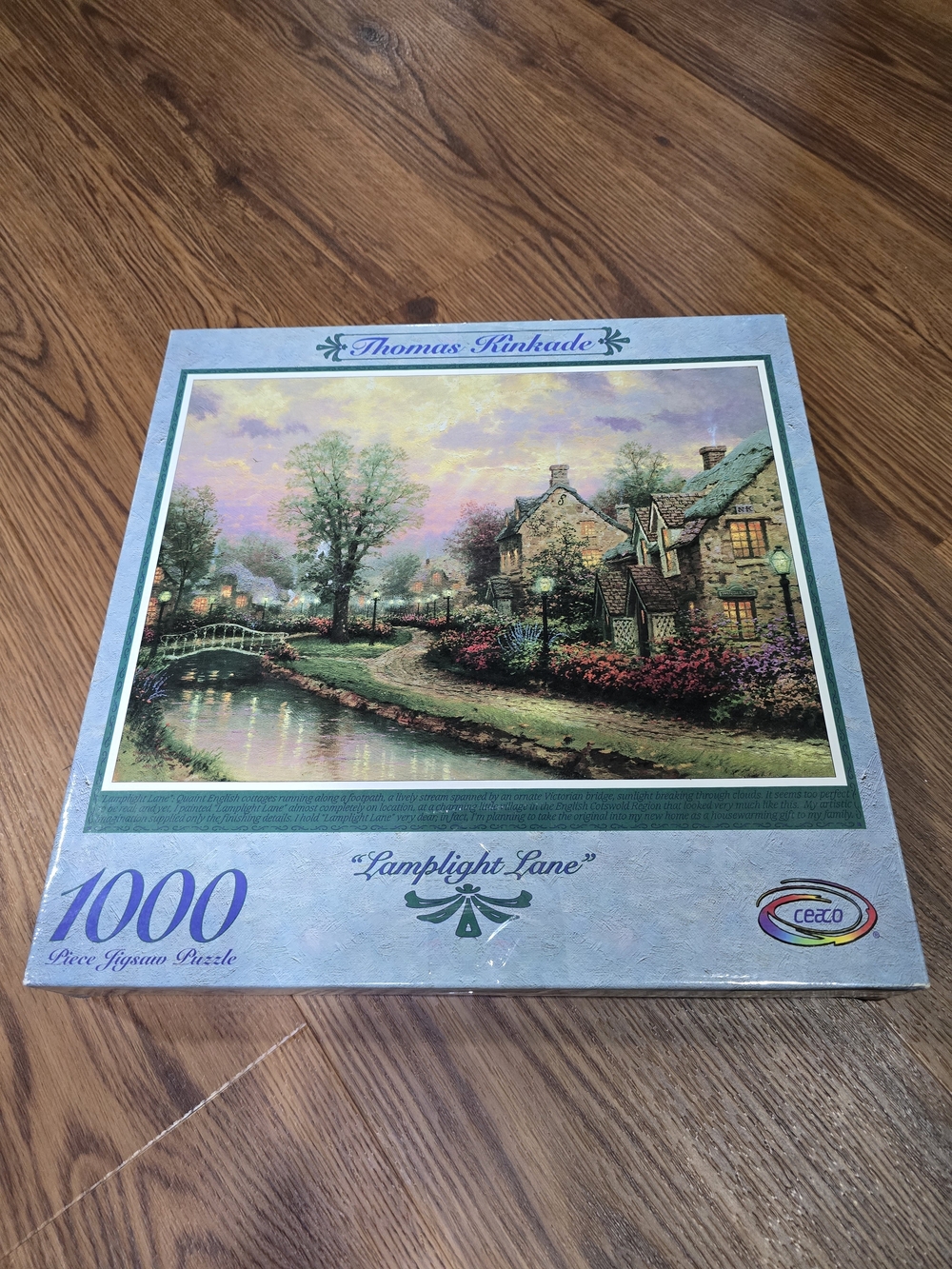 Thomas Kinkade Lamplight Lane 1000-Piece Jigsaw Puzzle - Multi-Color